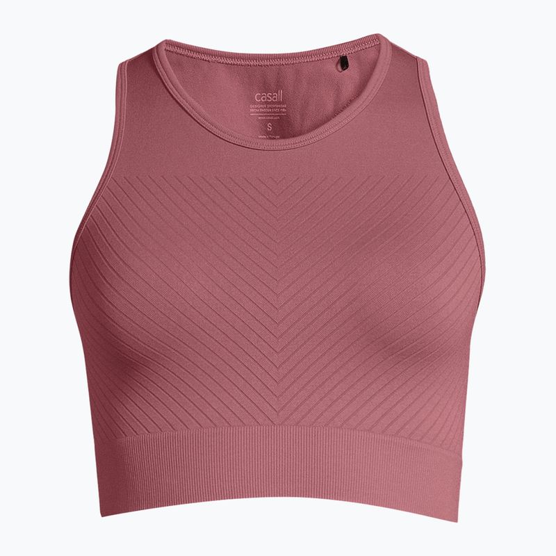 Casall Essential Block Seamless Sport dámský tréninkový top růžový 22114 4