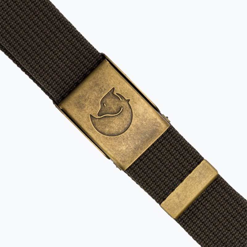 Fjällräven Canvas Brass Belt zelená F77297 2