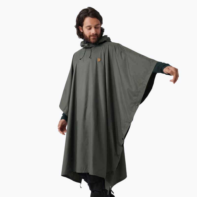 Pláštěnka Fjällräven Poncho dark olive
