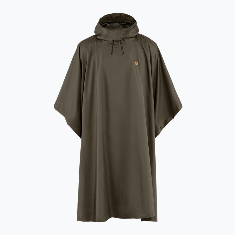 Pláštěnka Fjällräven Poncho dark olive 7