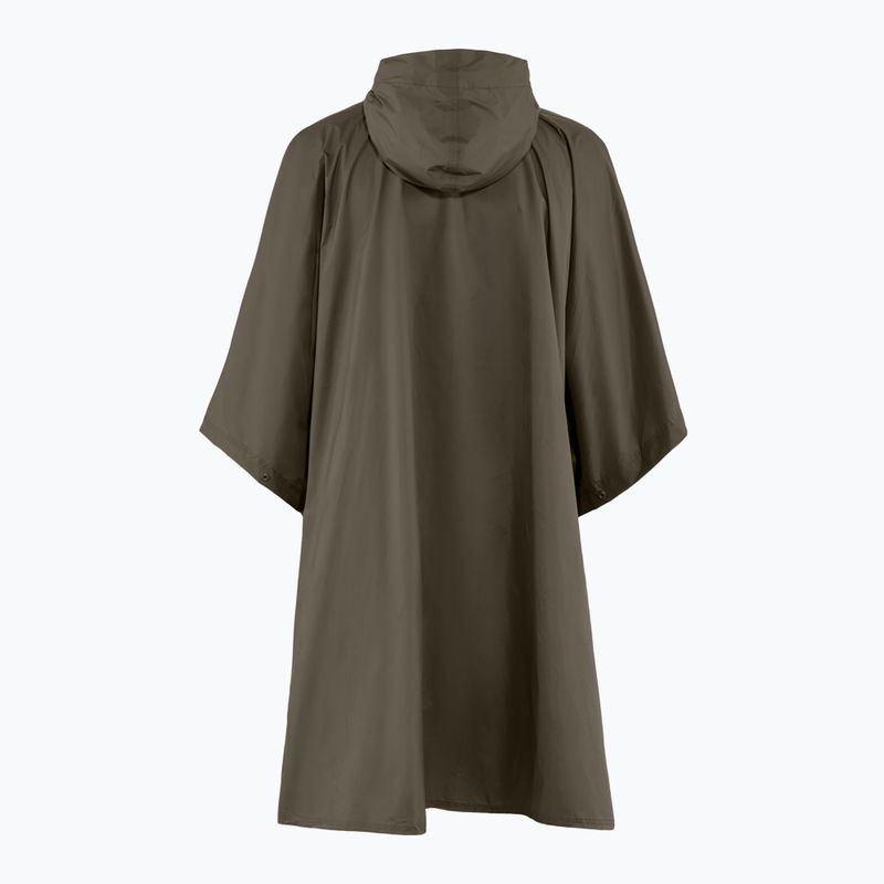 Pláštěnka Fjällräven Poncho dark olive 8
