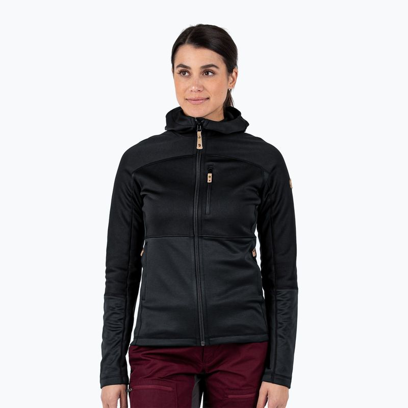 Dámská trekingová mikina Fjällräven Abisko Trail Fleece black F89589