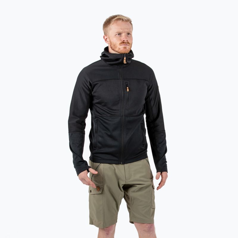 Pánská trekingová mikina Fjällräven Abisko Trail Fleece black F82257