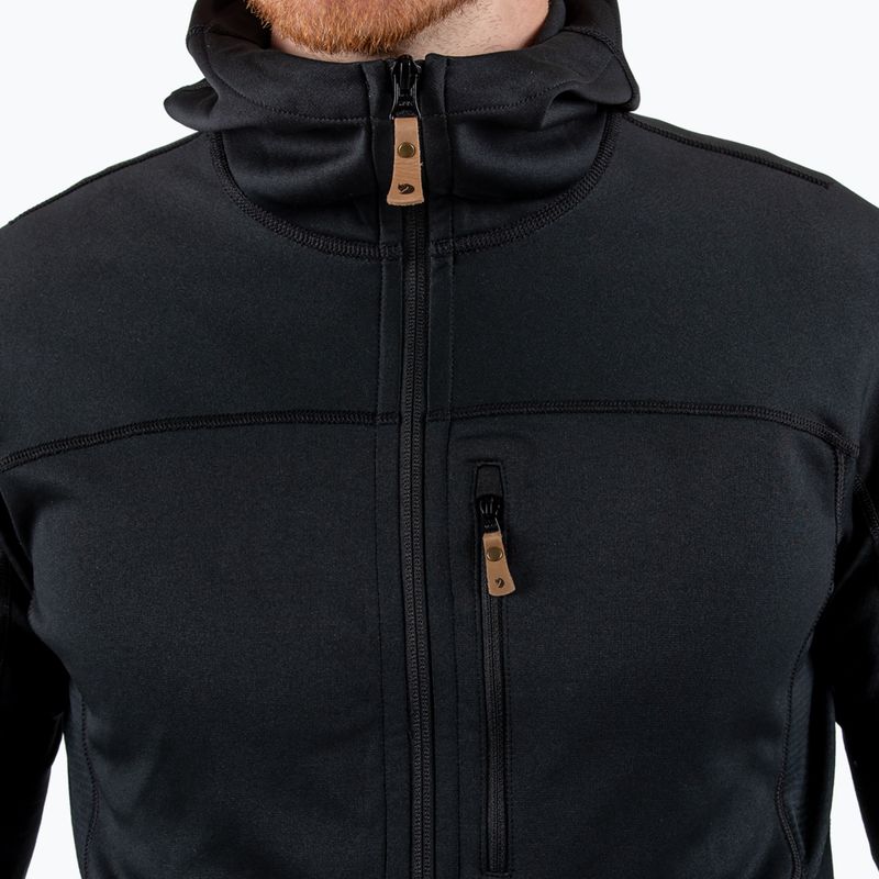 Pánská trekingová mikina Fjällräven Abisko Trail Fleece black F82257 4