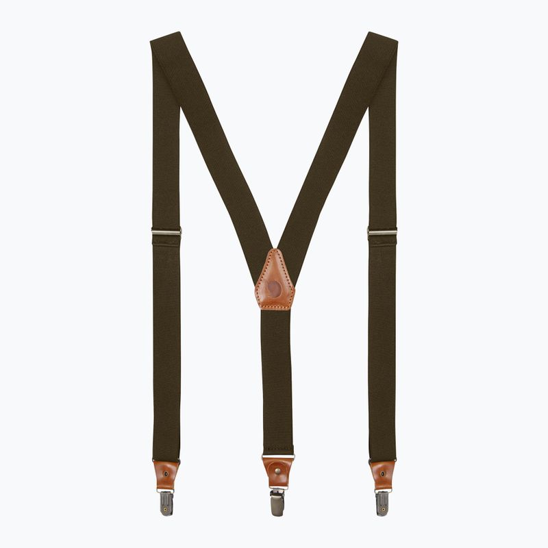 Šle na kalhoty Fjällräven Singi Clip Suspenders dark olive