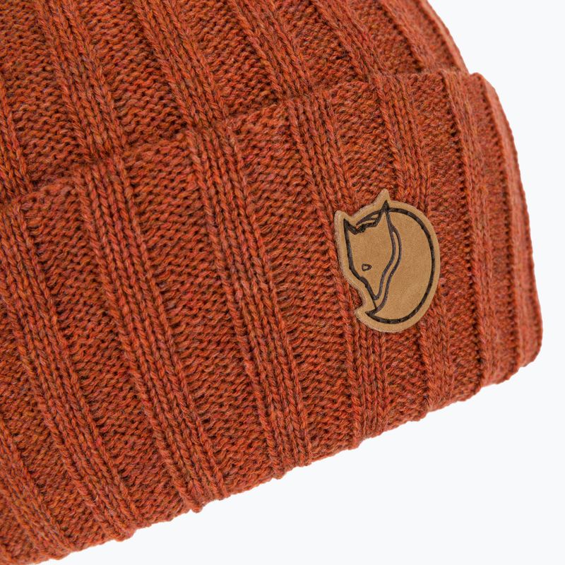 Fjällräven Byron Hat zimní čepice oranžová F77388 3