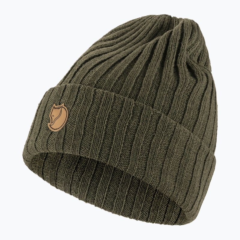 Zimní čepice Fjällräven Byron Hat dark olive 2