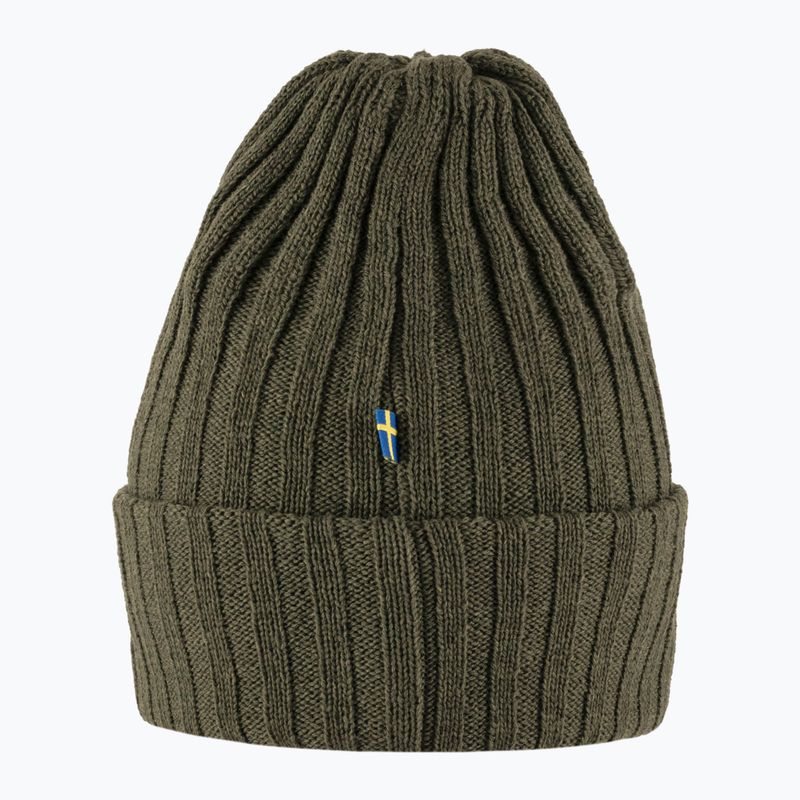 Zimní čepice Fjällräven Byron Hat dark olive 3