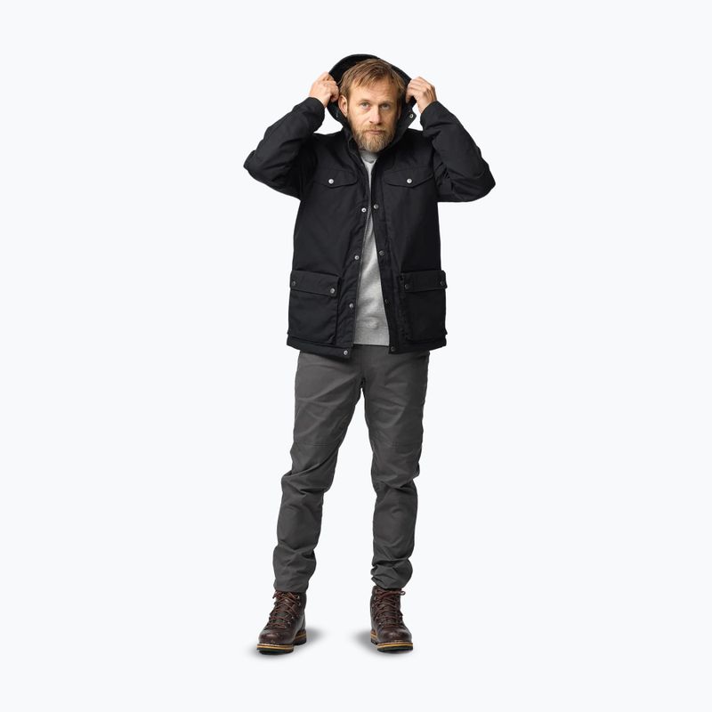 Pánská větrovka Fjällräven Greenland Winter black 2
