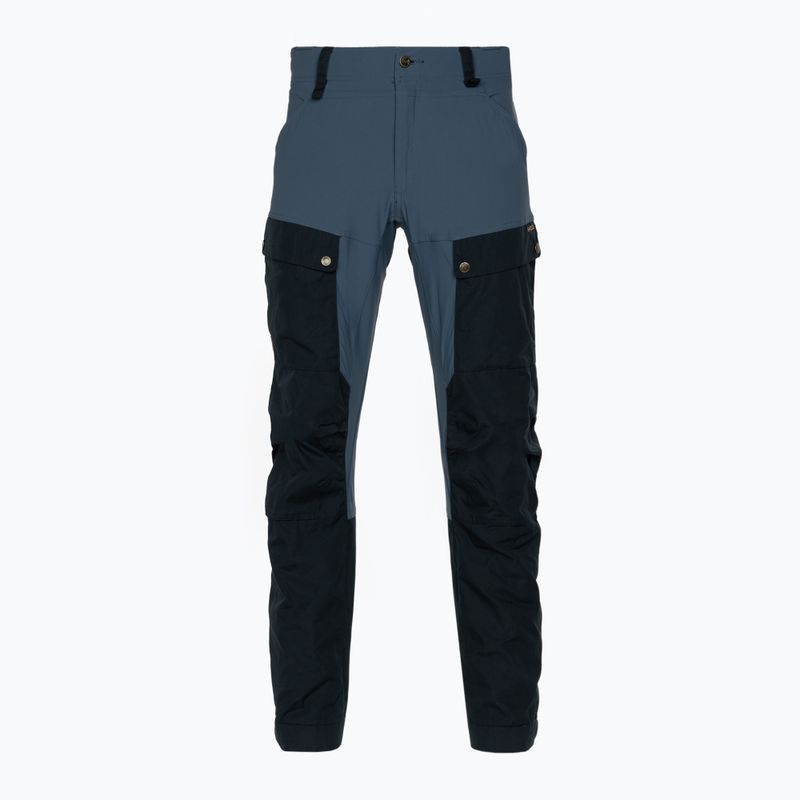 Pánské trekové kalhoty Fjällräven Keb Trousers Reg navy blue and black F85656R