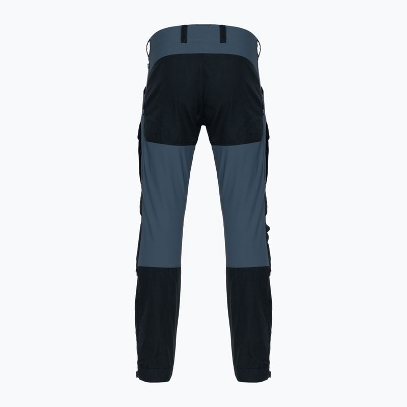 Pánské trekové kalhoty Fjällräven Keb Trousers Reg navy blue and black F85656R 2
