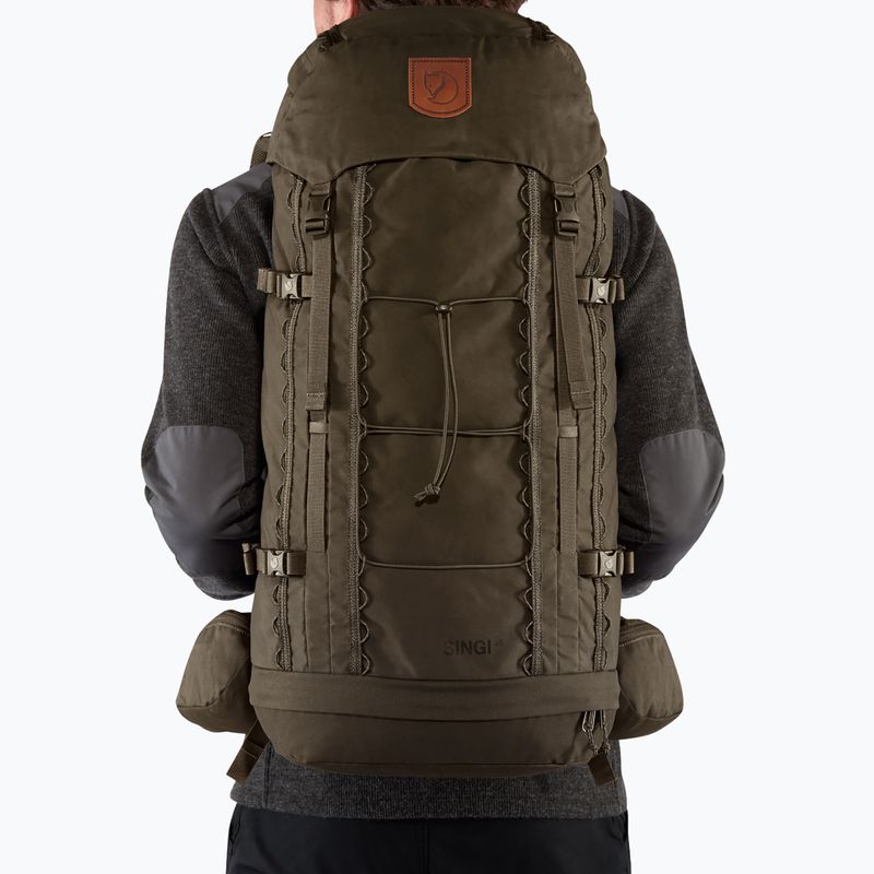Trekový batoh Fjällräven Singi 48 l dark olive 5