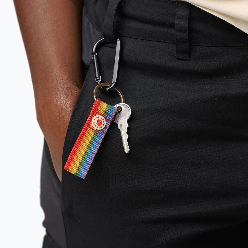 Přívěsek na klíče Fjällräven Kanken Rainbow Keyring rainbow pattern 4