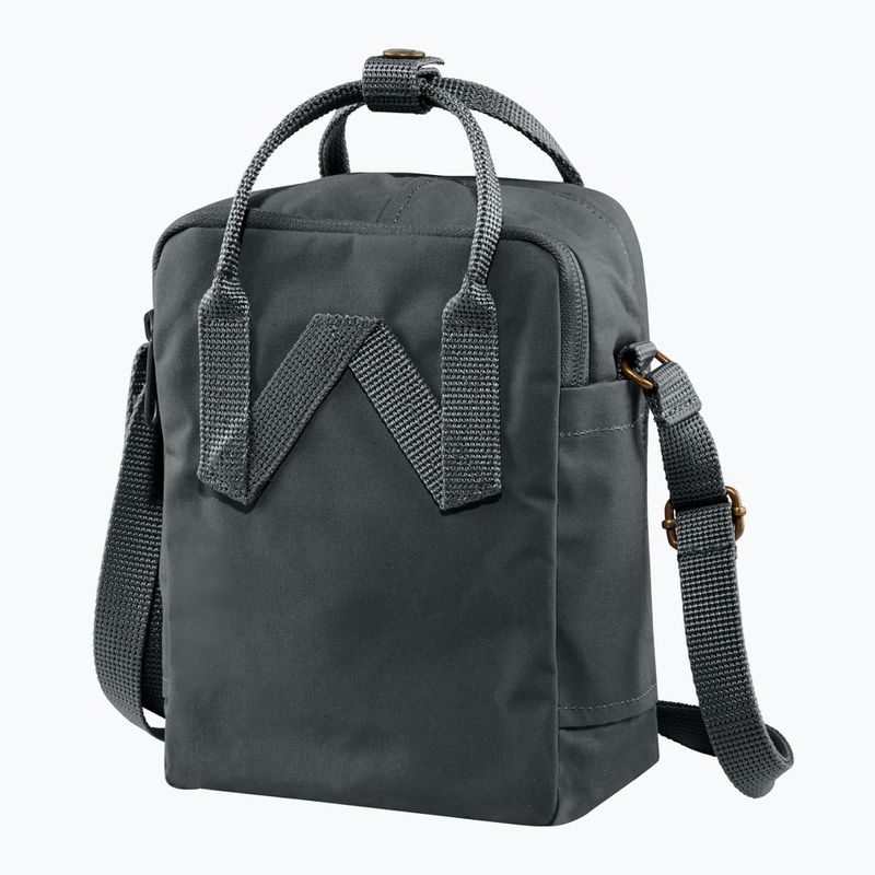 Kapsička přes rameno  Fjällräven Kanken Sling 2,5 l graphite 2