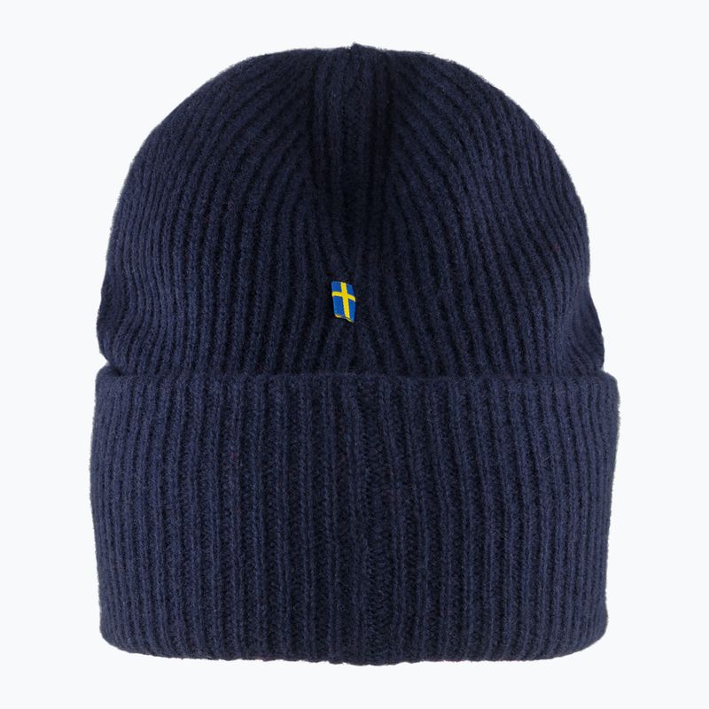 Zimní čepice Fjällräven 1960 Logo Hat dark navy 2