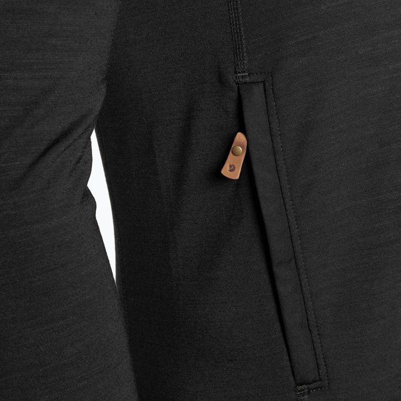 Pánská trekingová mikina Fjällräven Keb Fleece Hoodie black F81878 5