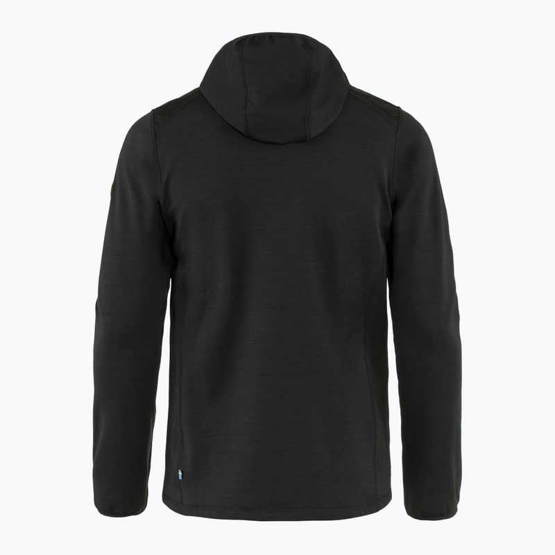 Pánská trekingová mikina Fjällräven Keb Fleece Hoodie black F81878 8