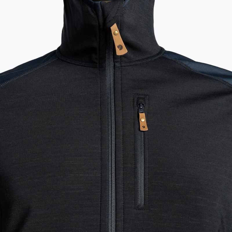 Pánská trekingová mikina Fjällräven Keb Fleece Hoodie navy blue F81878 3