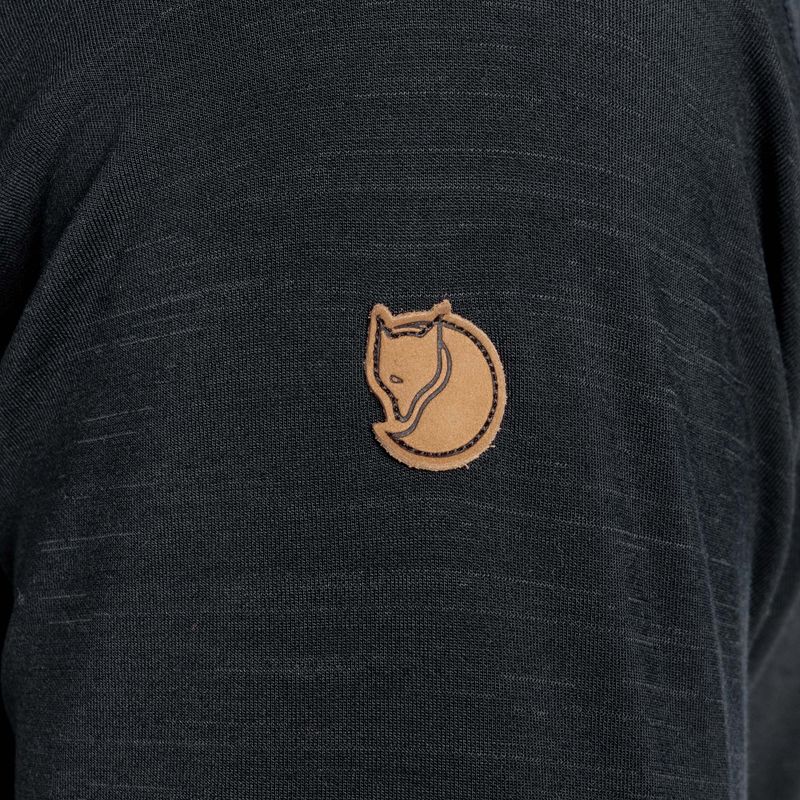 Pánská trekingová mikina Fjällräven Keb Fleece Hoodie navy blue F81878 7