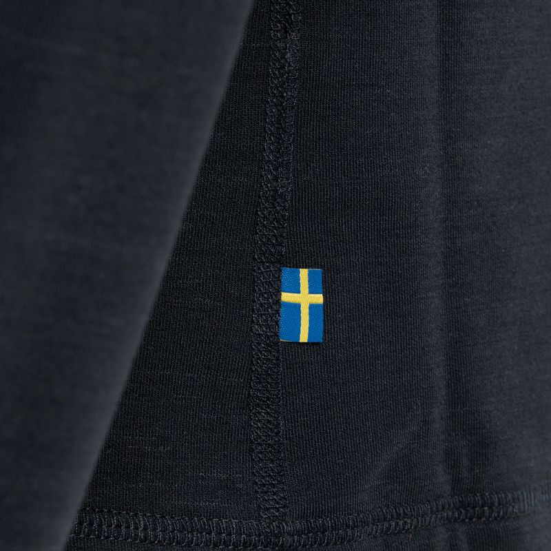 Pánská trekingová mikina Fjällräven Keb Fleece Hoodie navy blue F81878 8