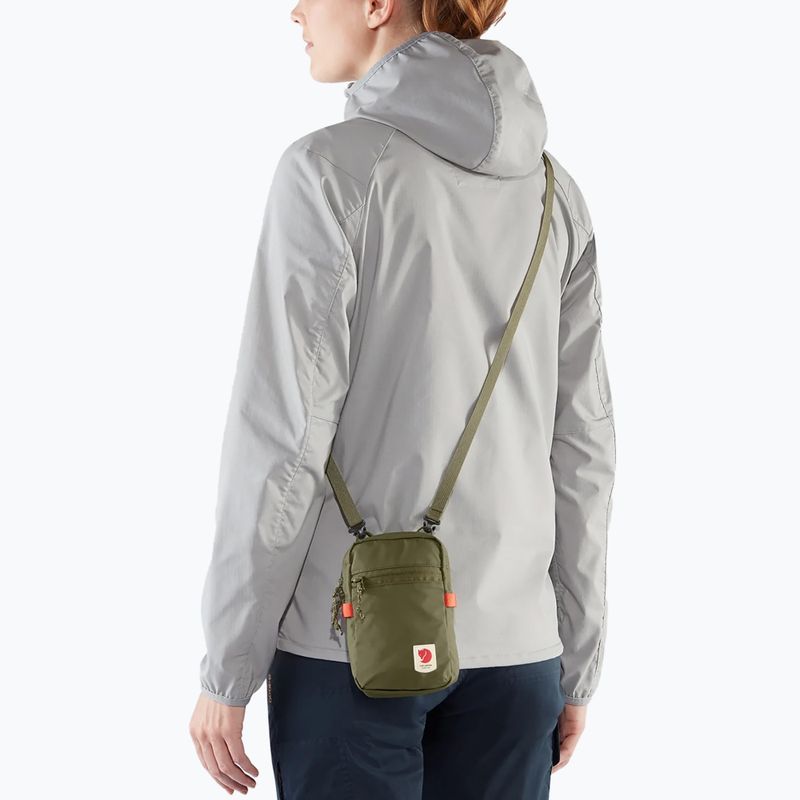 Kapsička přes rameno  Fjällräven High Coast Pocket green 4