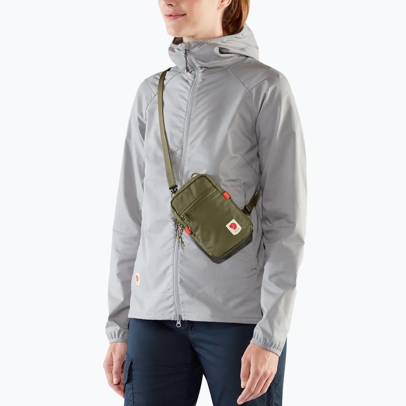 Kapsička přes rameno  Fjällräven High Coast Pocket green 5