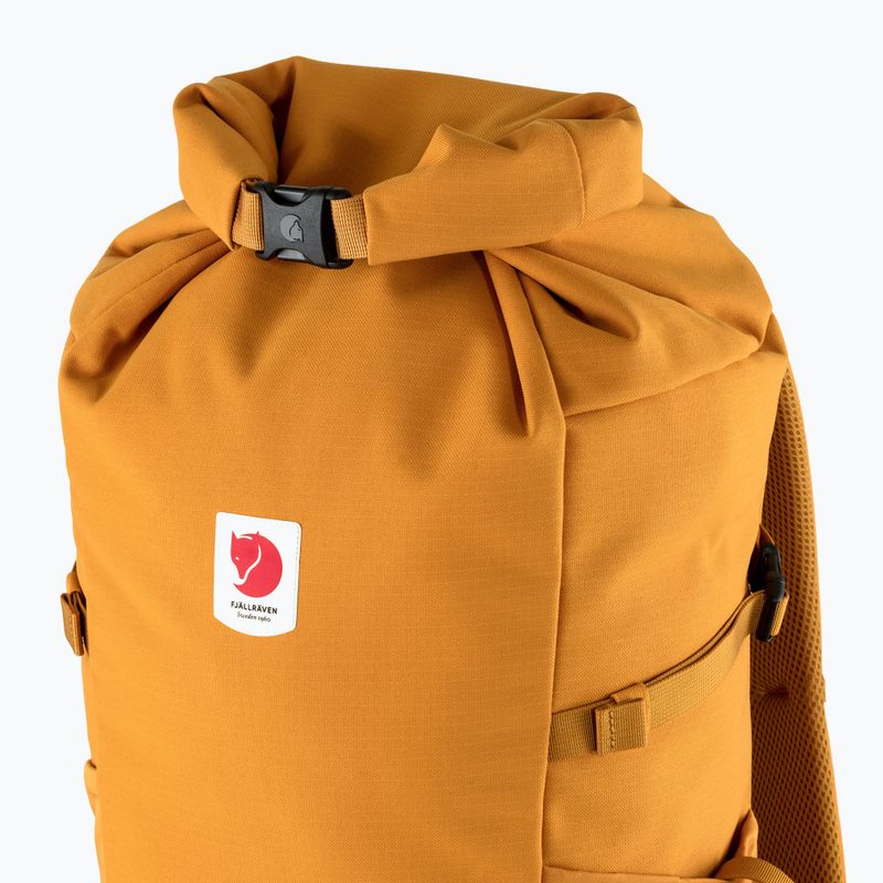 Fjällräven turistický batoh Ulvo Rolltop 30 l 171 orange F23312 3