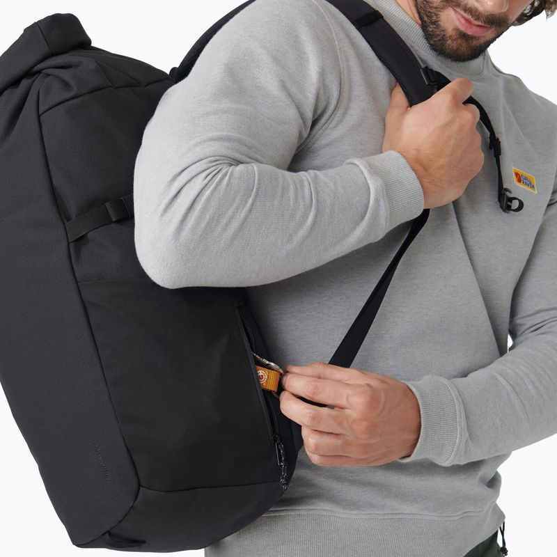 Turistický batoh Fjällräven Ulvo Rolltop 30 l black 7