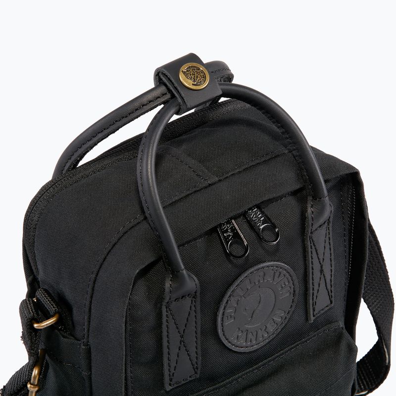 Taška Fjällräven Kånken No. 2 Black Sling 2,5 l black 4
