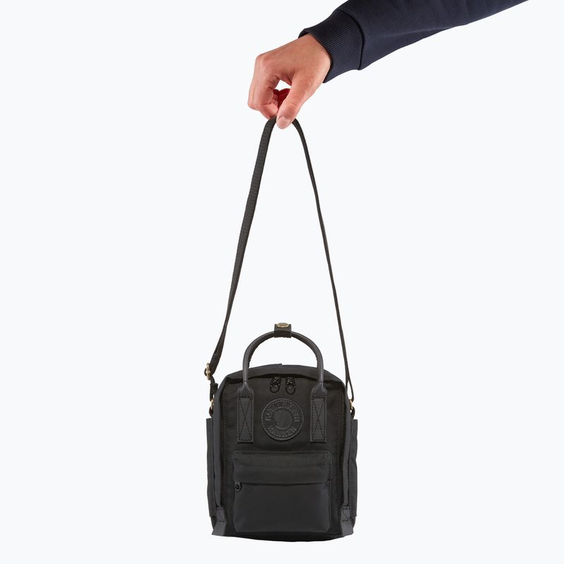 Taška Fjällräven Kånken No. 2 Black Sling 2,5 l black 8