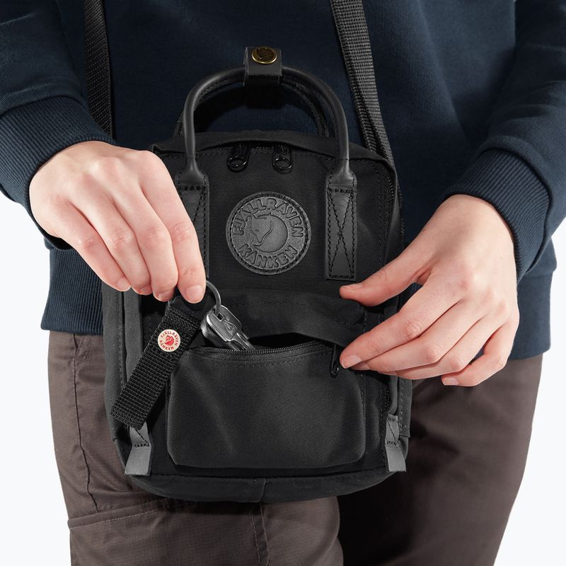 Taška Fjällräven Kånken No. 2 Black Sling 2,5 l black 9