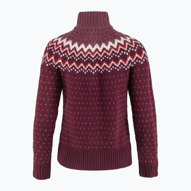 Dámský svetr Fjällräven Övik Knit Cardigan dark grannet 2