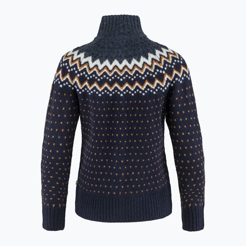 Dámský svetr Fjällräven Övik Knit Cardigan dark navy 2