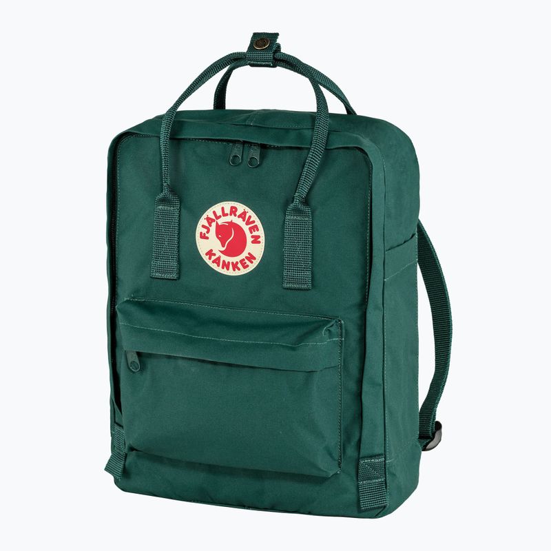 Batoh Fjällräven Kanken tmavě zelený F23510 7