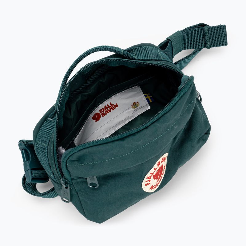 Ledvinka Fjällräven Kanken zelená F23796 7
