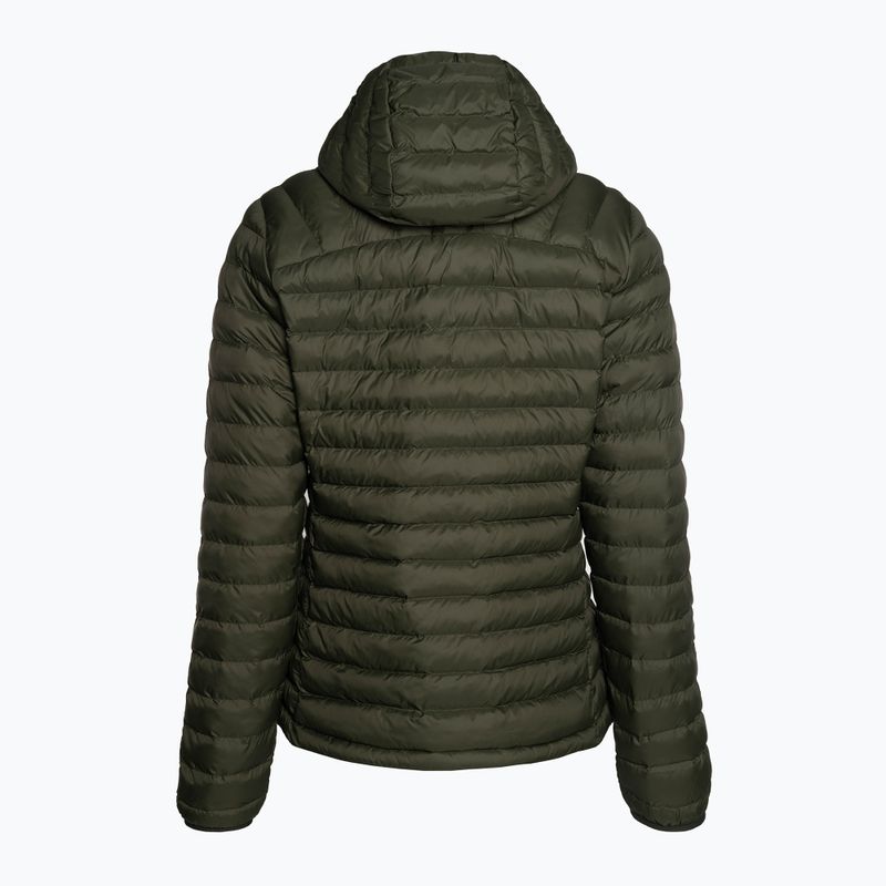 Fjällräven dámská péřová bunda Expedition Latt Hoodie zelená F86120 2