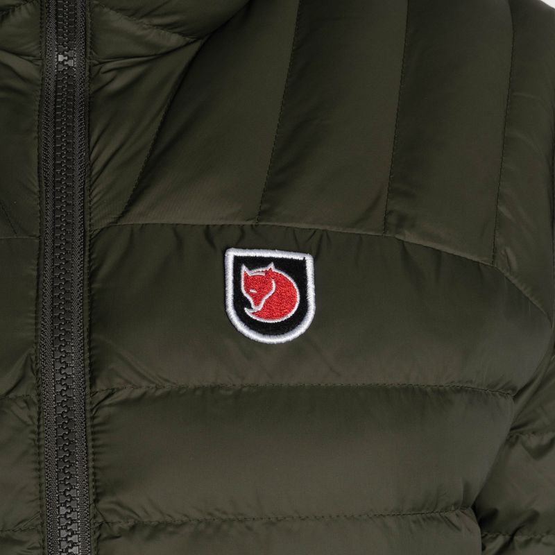 Fjällräven dámská péřová bunda Expedition Latt Hoodie zelená F86120 3