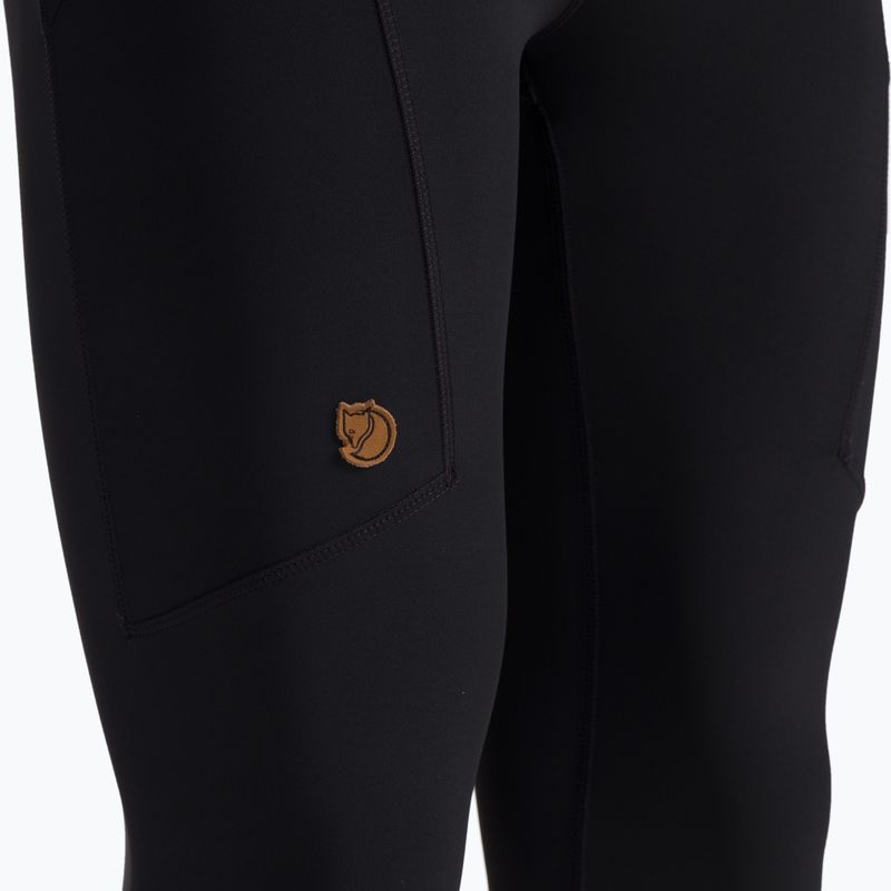 Dámské trekové legíny Fjällräven Abisko Tights black F84773 4