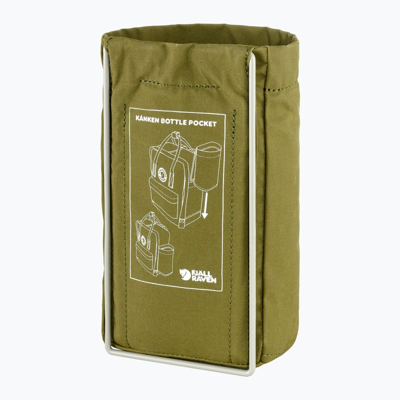 Fjällräven Kanken Bottle Pocket zelená F23793
