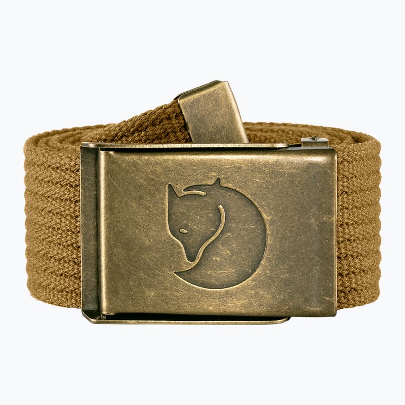 Fjällräven Canvas Brass Belt hnědý F77297 3