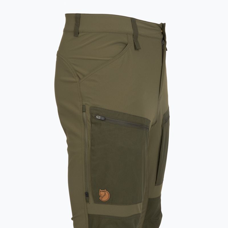 Pánské trekové kalhoty Fjällräven Keb Agile laurel green/deep forest 3