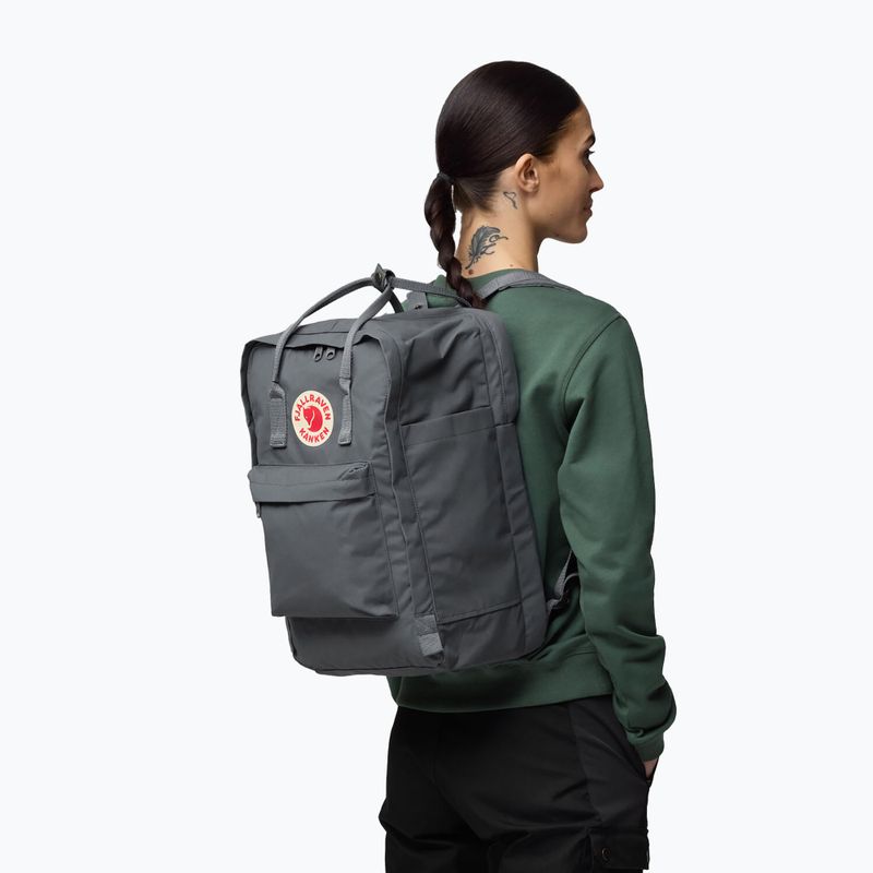 Batoh městský Fjällräven Kanken Laptop 17" 20 l super grey 6