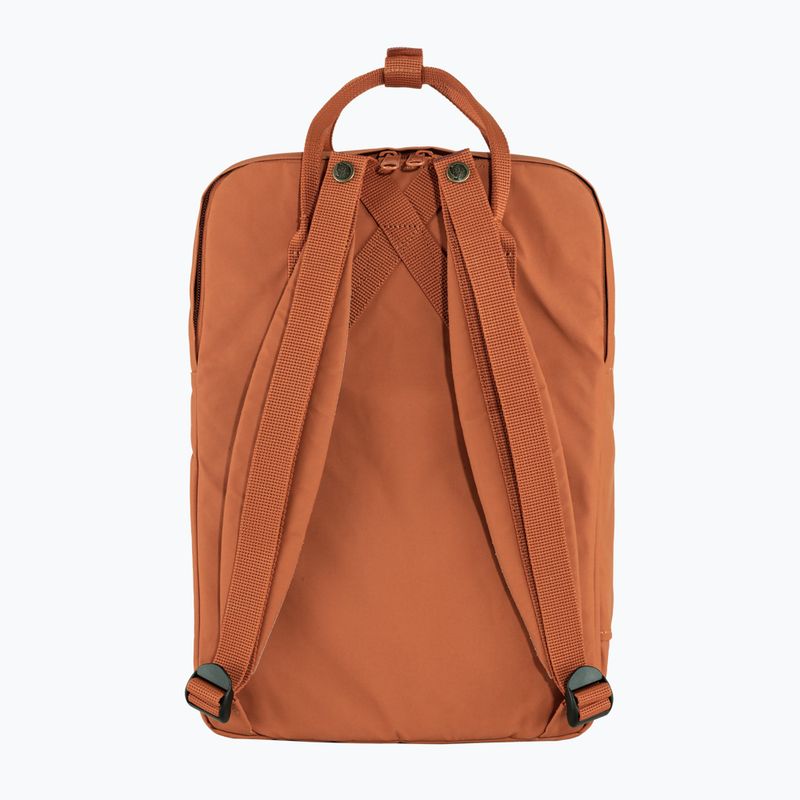 Batoh městský  Fjällräven Kanken Laptop 15" 18 l terracotta brown 3