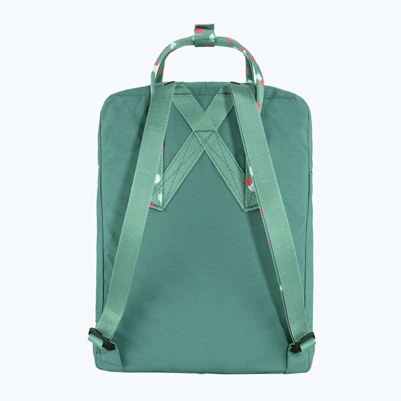 Turistický batoh  Fjällräven Kanken 16 l frost green/confetti pattern 3