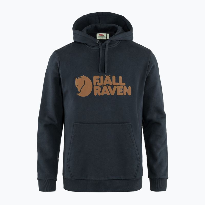 Pánská mikina s kapucí Fjällräven Logo navy blue F84144 6