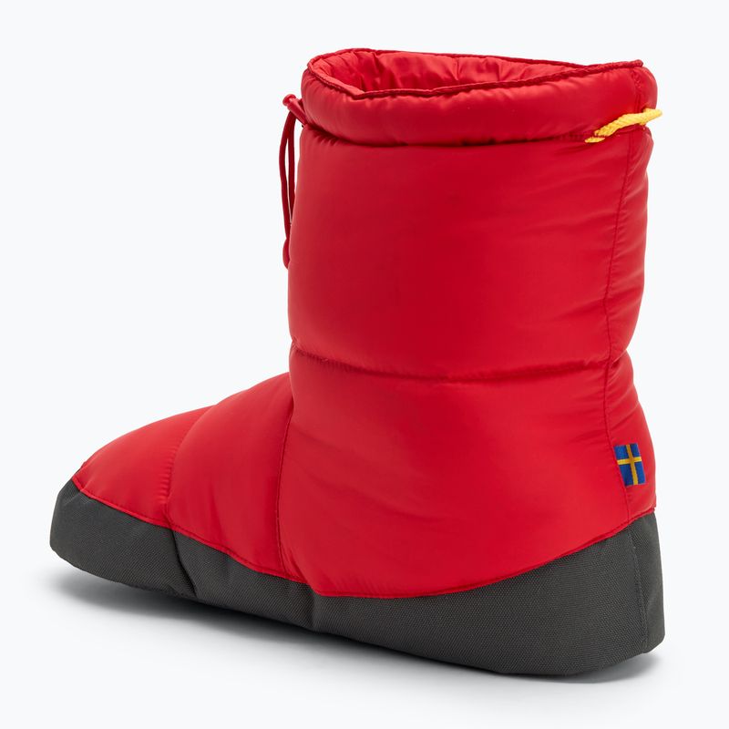 Péřové papuče Fjällräven Expedition Down Booties true red 3