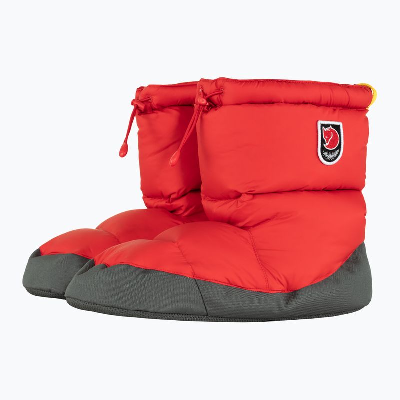 Péřové papuče Fjällräven Expedition Down Booties true red 8