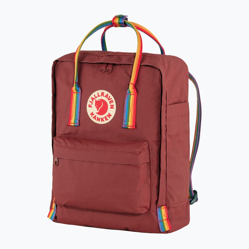 Batoh městský Fjällräven Kanken Rainbow 16 l ox red/rainbow pattern  2