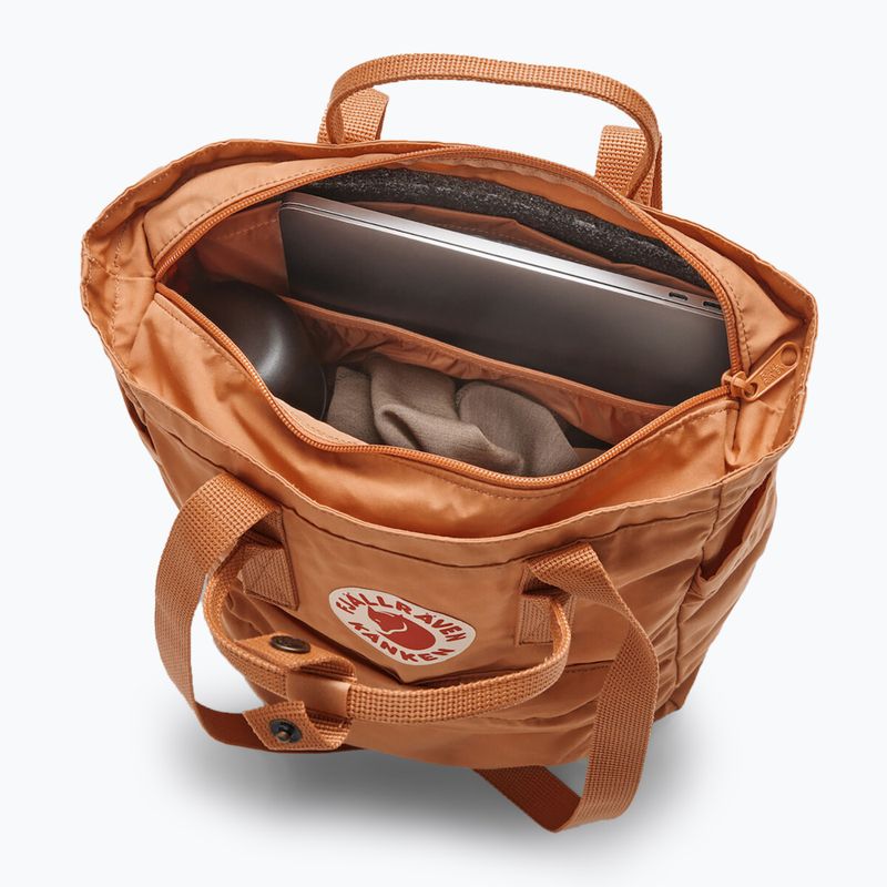 Městský batoh   Fjällräven Kanken Totepack 14 l desert brown 4