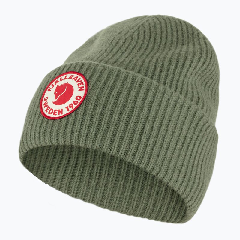 Zimní čepice Fjällräven 1960 Logo Hat caper green 2